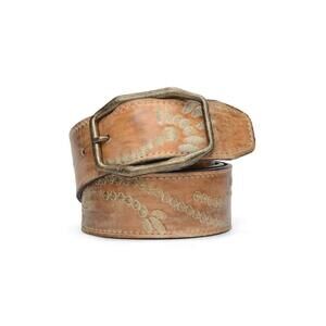 5579 Bedstu Men's Mohawk Belt, Tan Rustic White Bfs, X-large